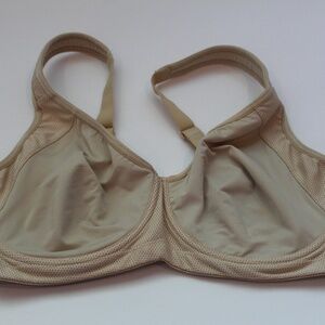 Title Nine Cuz She Says So Underwire Sports Bra 32DD Nude